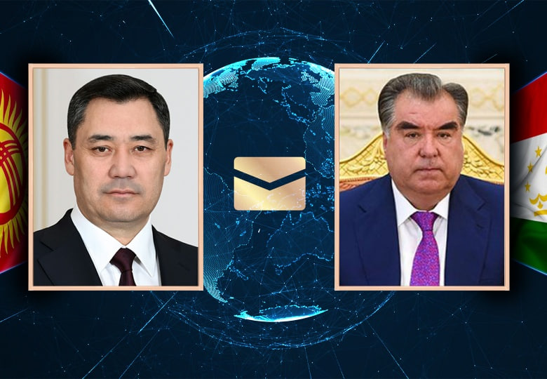 Садыр Жапаров поздравил президента Таджикистана с днем рождения