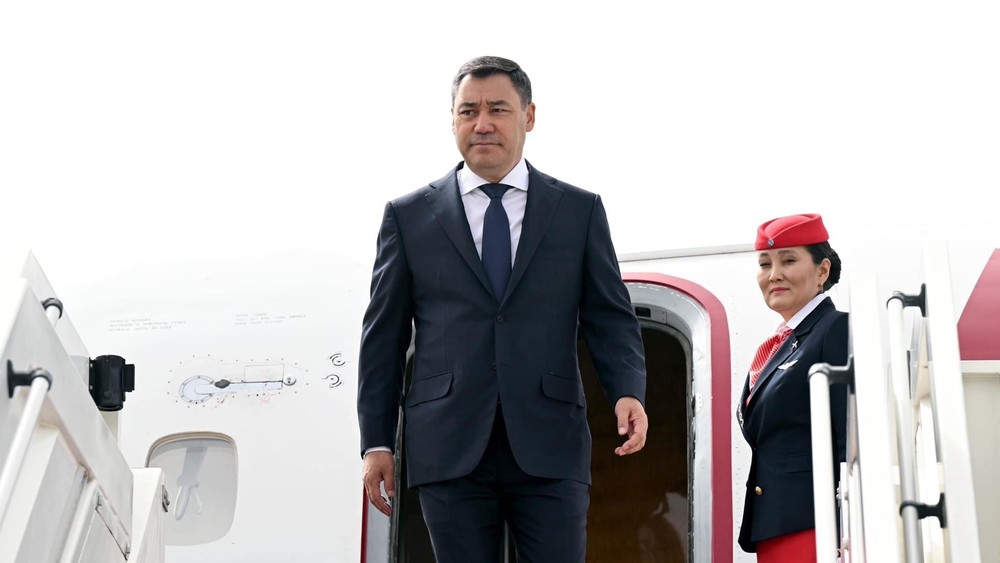 Президент Кыргызстана С. Жапаров с визитом прибыл в Нью-Йорк