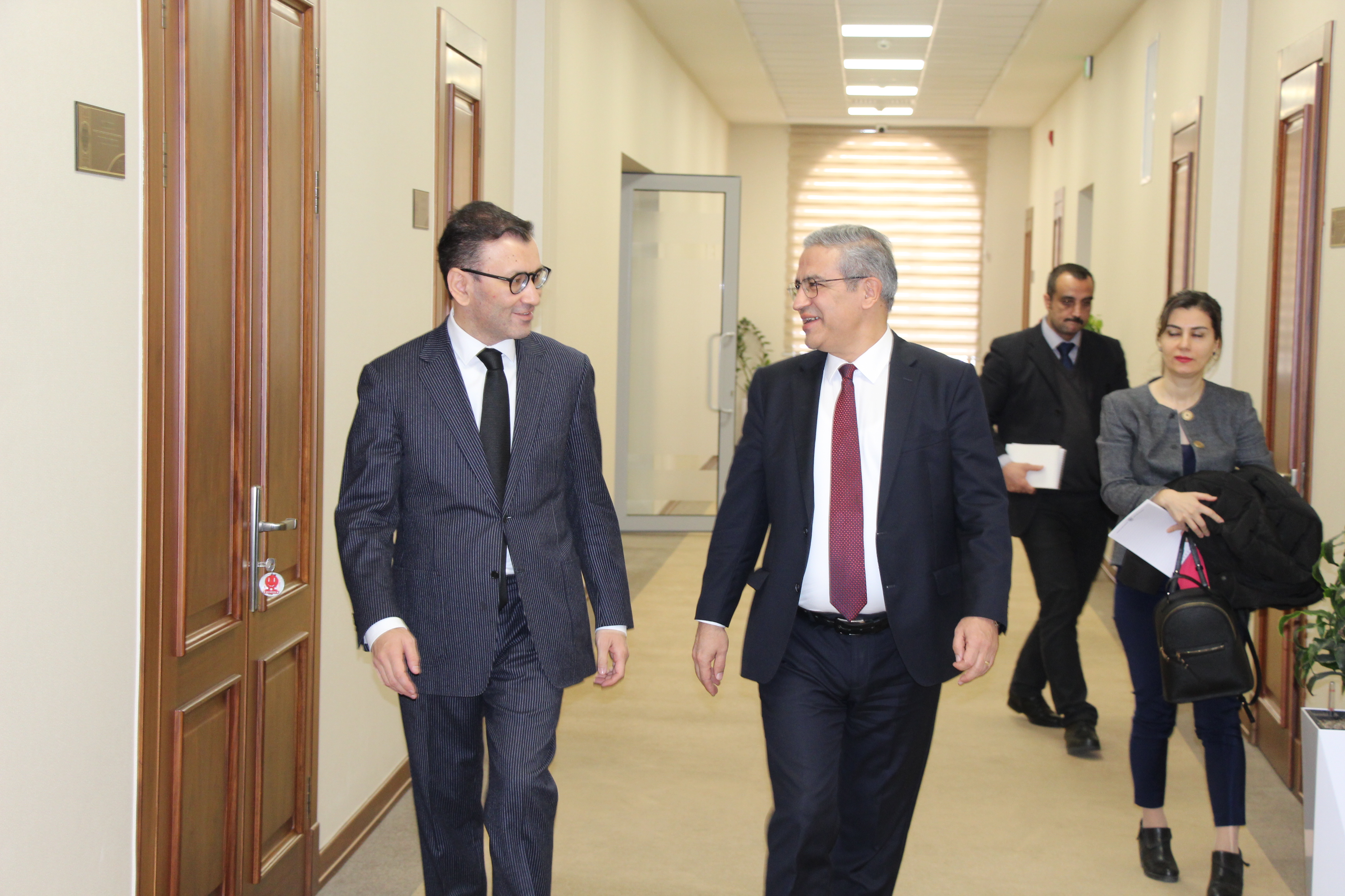 Turkiya elchisi Olgan Bekar bilan uchrashuv haqida