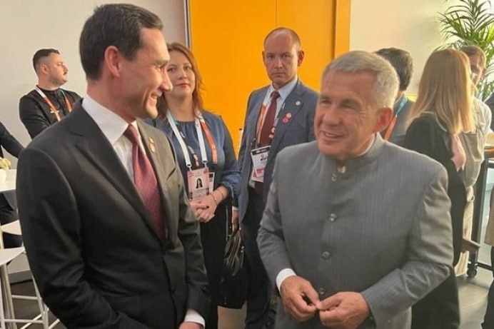 Главы Туркменистана и Татарстана обсудили предстоящие визиты делегаций 