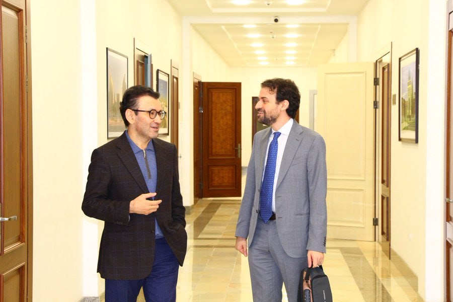 Professor Fillipo Kosta Buranelli bilan uchrashuv haqida