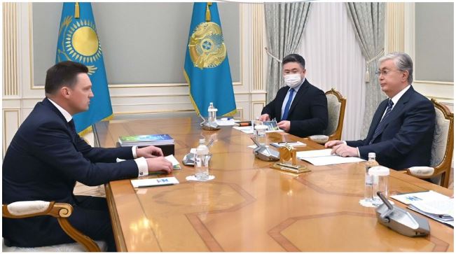The Head of State received Chairman of the Board of the Eurasian Development Bank