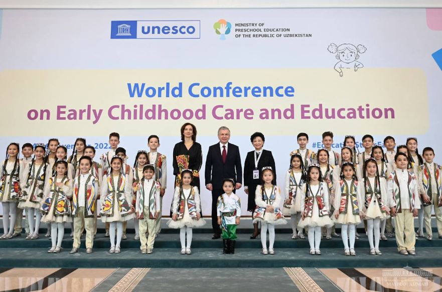 O‘zbekiston Prezidenti maktabgacha ta’lim sohasida xalqaro hamkorlikni kengaytirish bo‘yicha muhim tashabbuslarni ilgari surdi