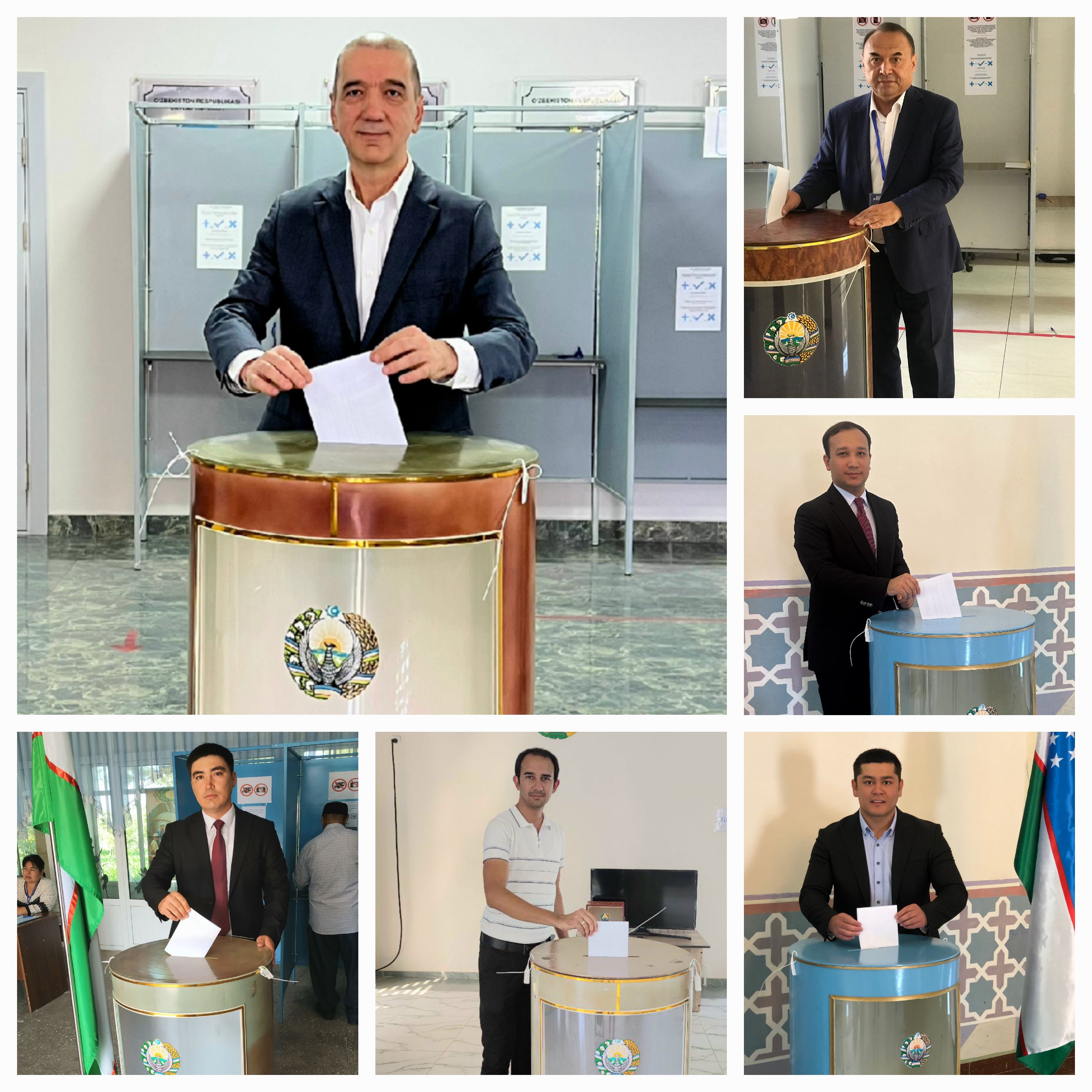 MOXI xodimlari O'zbekiston Respublikasi prezidenti saylovi bo'yicha saylov uchastkalarida bo'lishti.