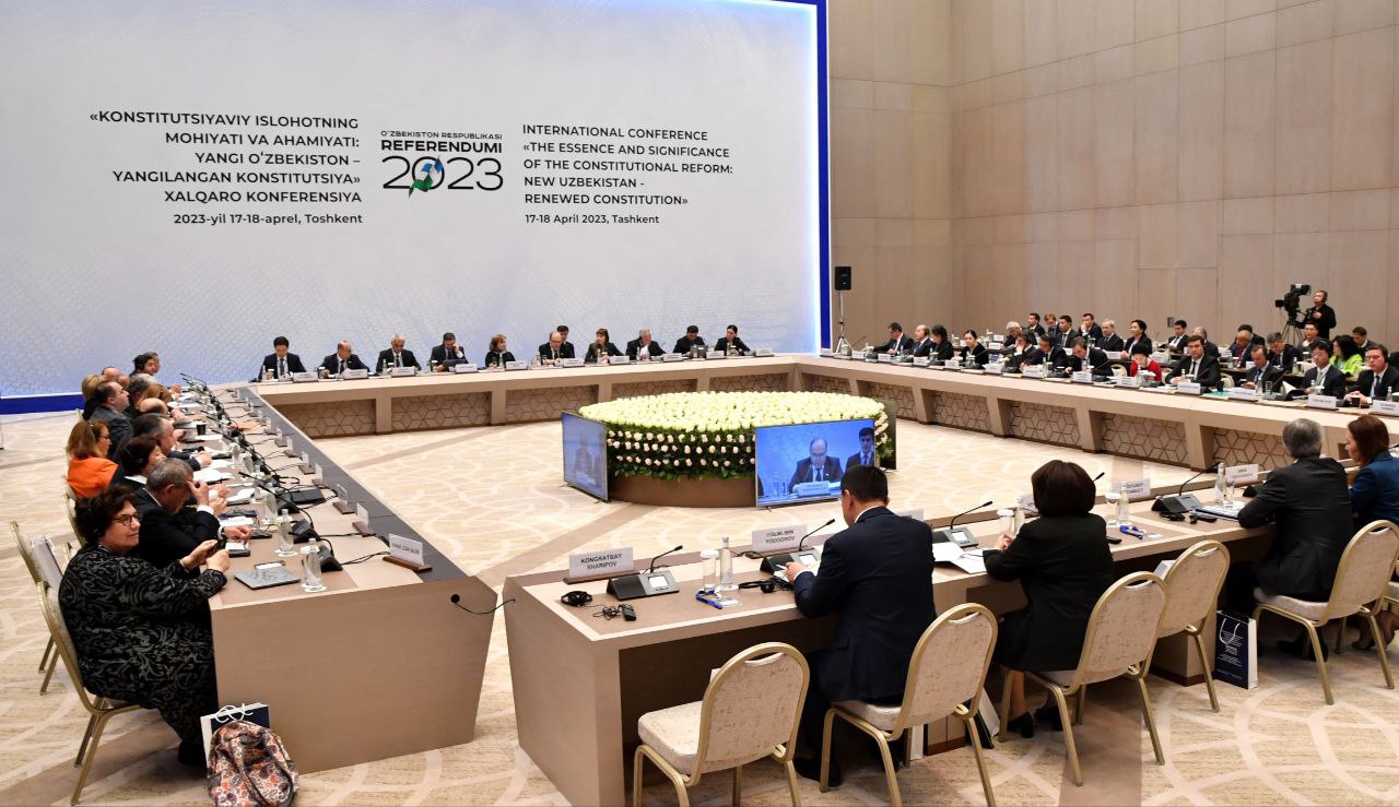 Выступление Директора МИЦА на конференции «Суть и значение конституционной реформы: Новый Узбекистан – обновлённая Конституция»