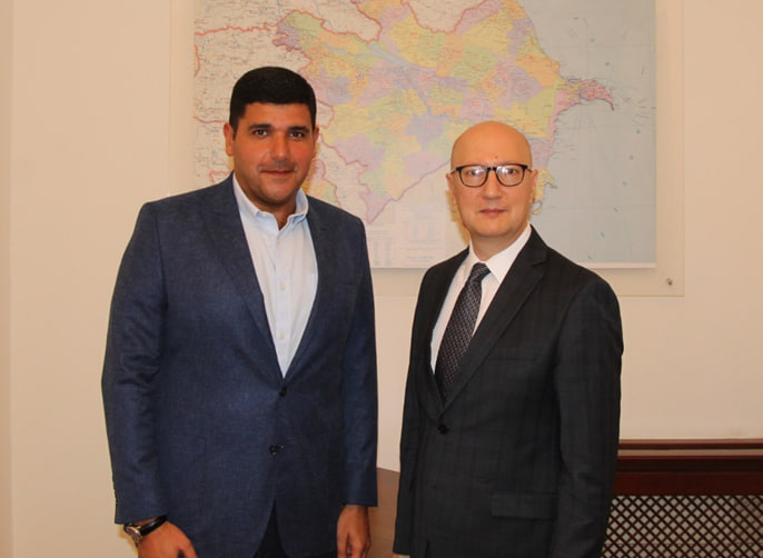 Janubiy Kavkaz tadqiqot markazi direktori bilan uchrashuv haqida