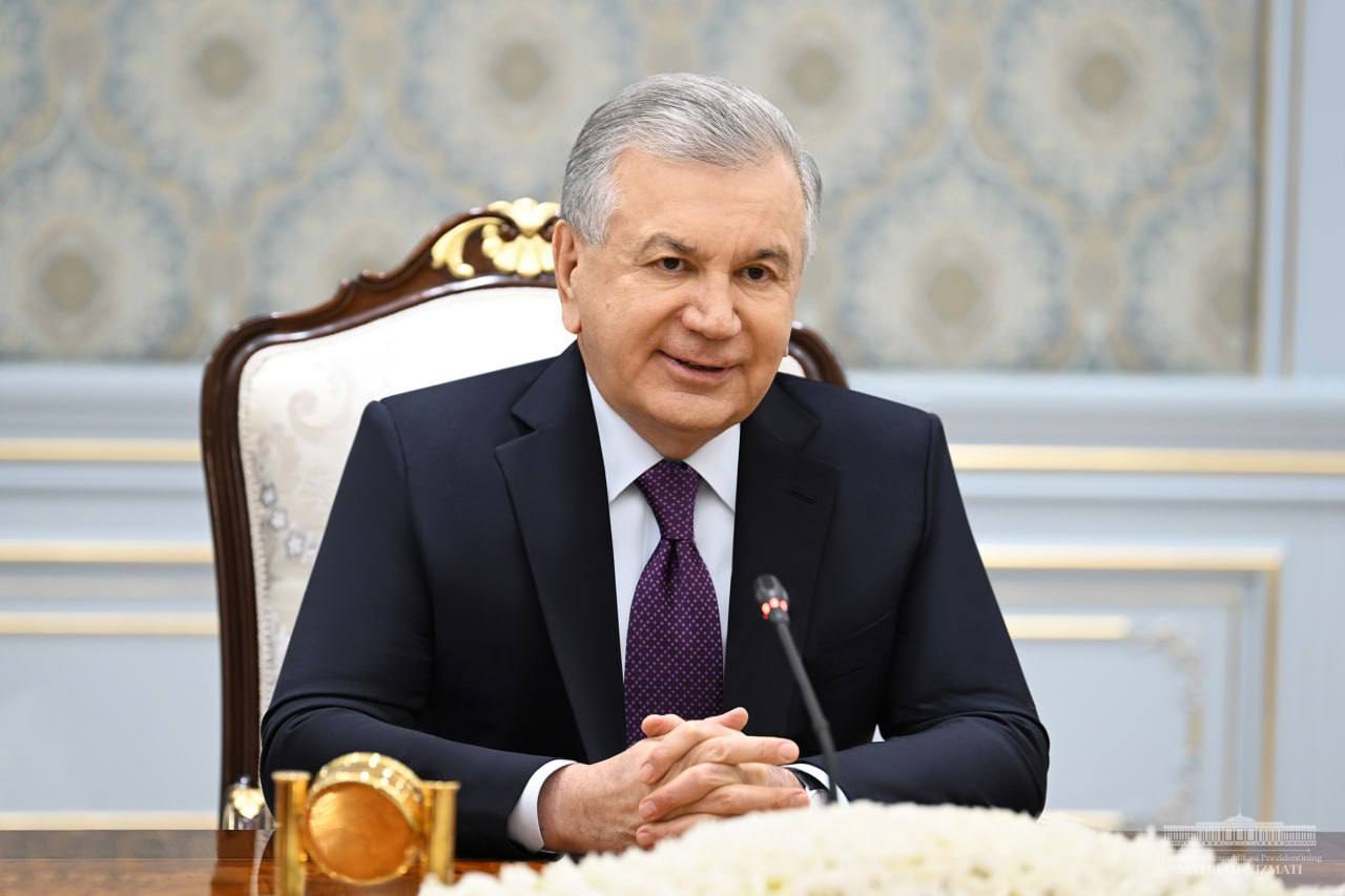 Президент Республики Узбекистан принял делегацию Российской Федерации