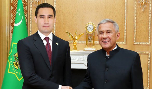 Президент Туркменистана поздравил Раиса Республики Татарстан