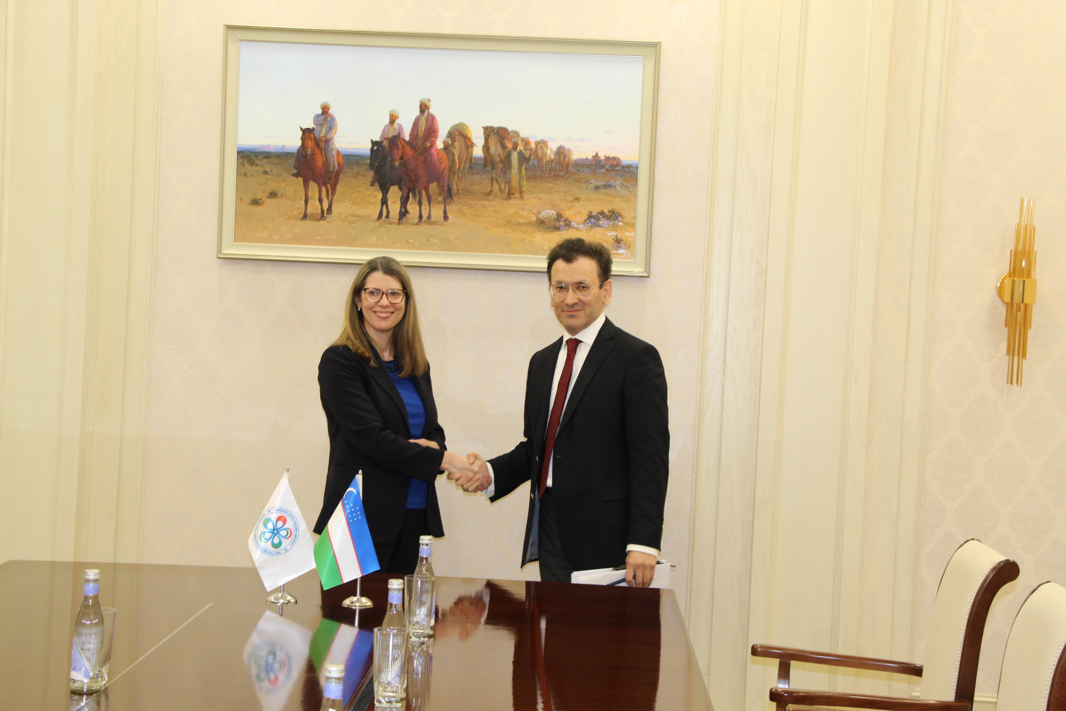 В МИЦА состоялась встреча со спецпредставителем Австралии по Афганистану