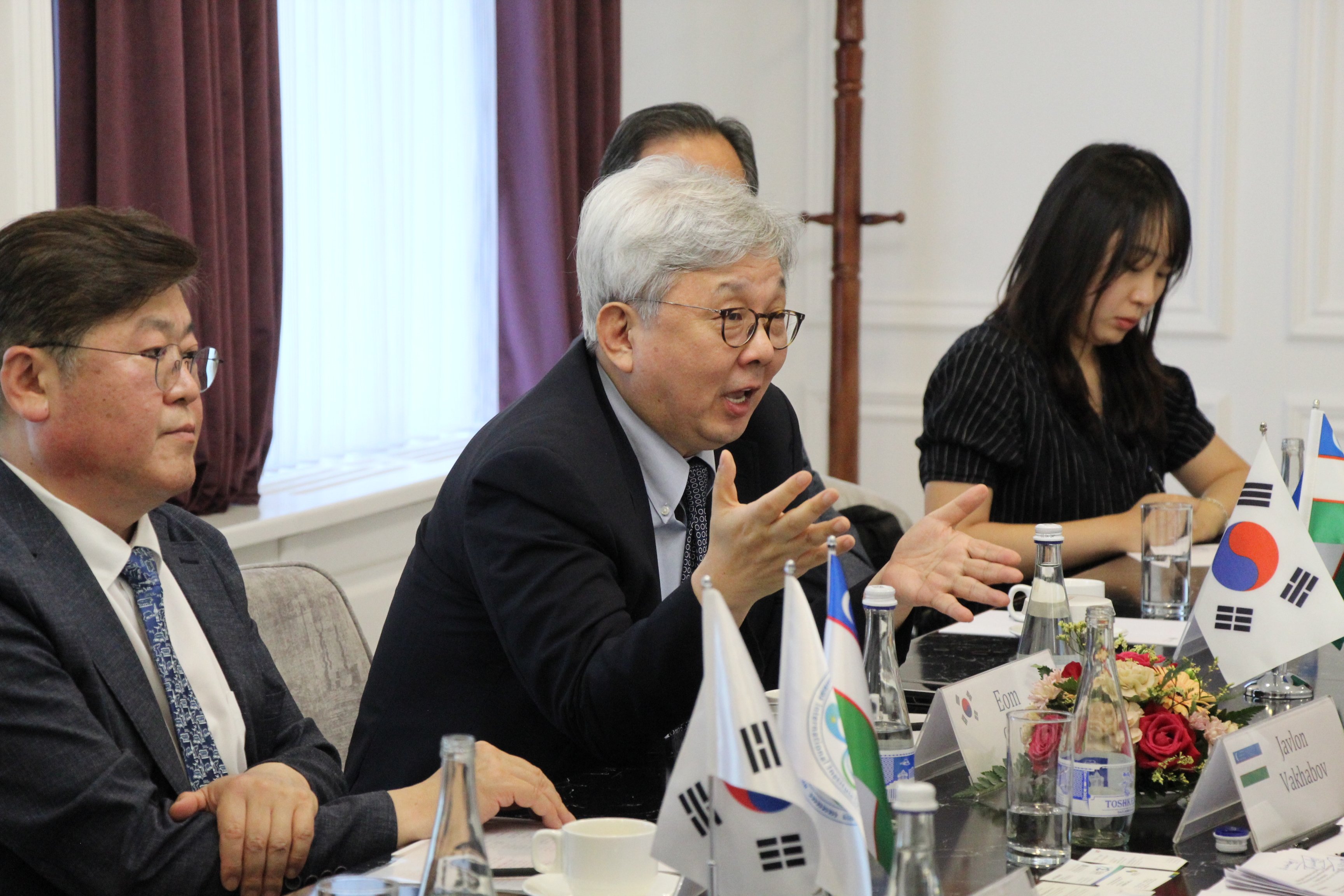 MOXIning Koreya delegatsiyasi bilan uchrashuvi haqida