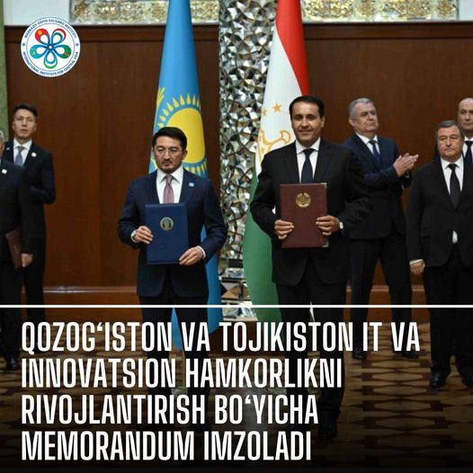 Kazakhstan and Tajikistan Sign MoU to Boost IT and Innovation Collaboration