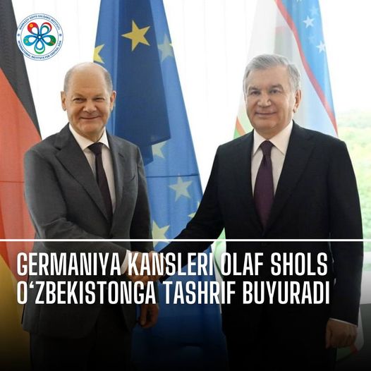 Germaniya kansleri Olaf Shols O‘zbekistonga tashrif buyuradi