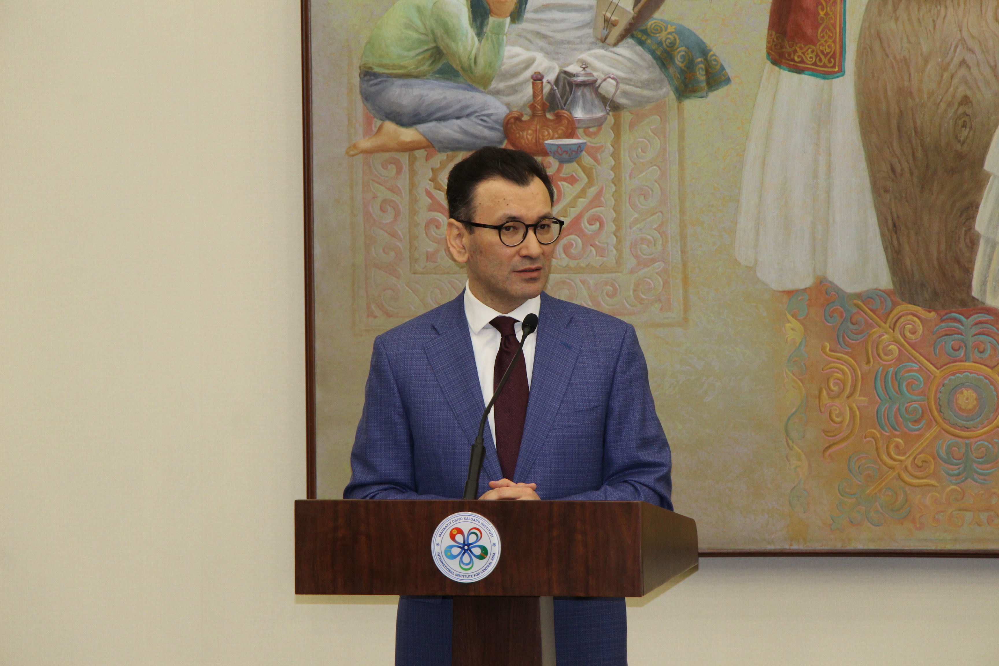 MOXI direktori Javlon Vaxabovning Chingiz Aytmatov xotirasiga bag‘ishlangan ijodiy kechaning ochilishidagi nutqi