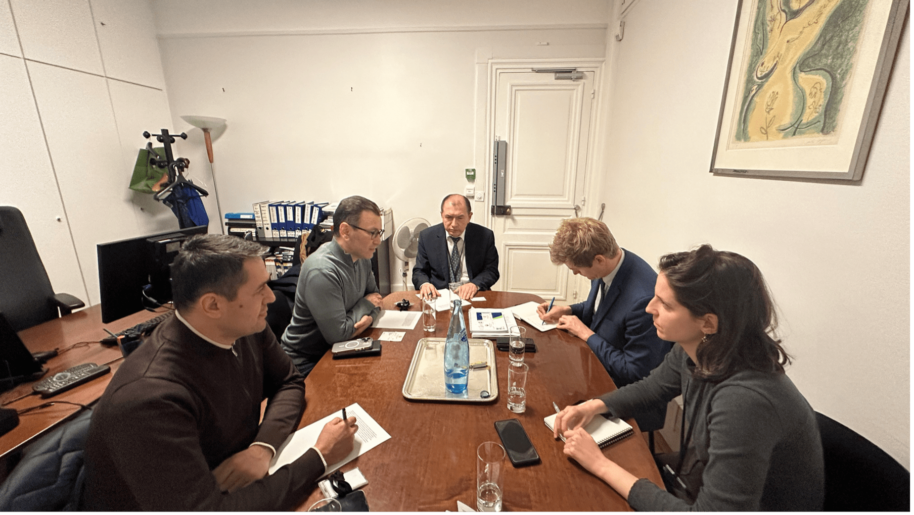 Состоялась встреча в МИД Франции