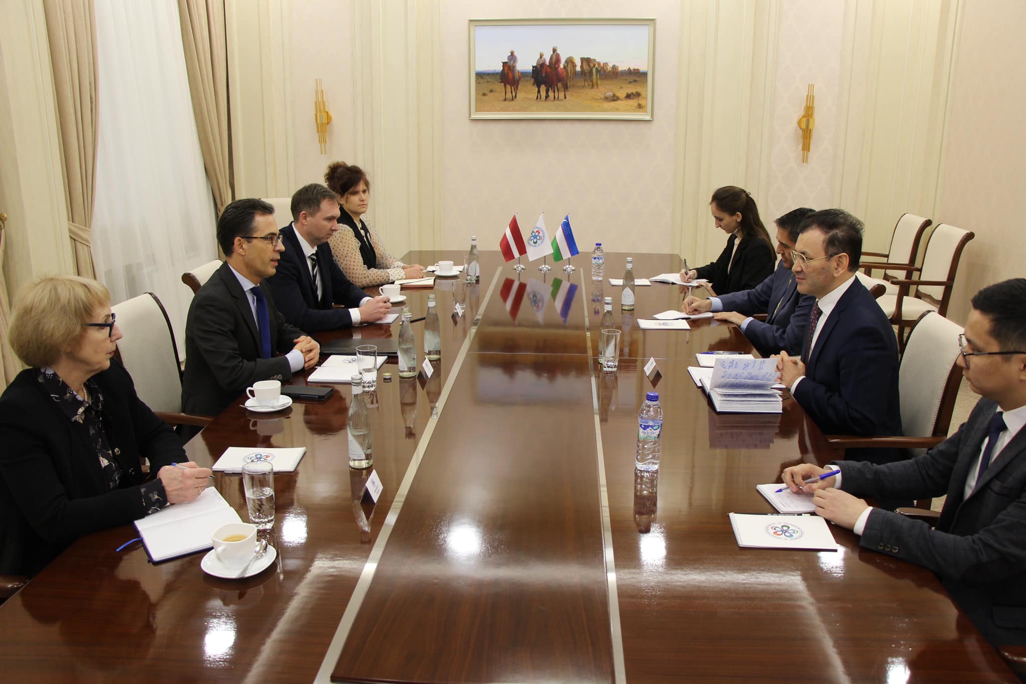 Представители МИЦА встретились с Иварсом Ласисом, заместителем директора Министерства иностранных дел Латвии