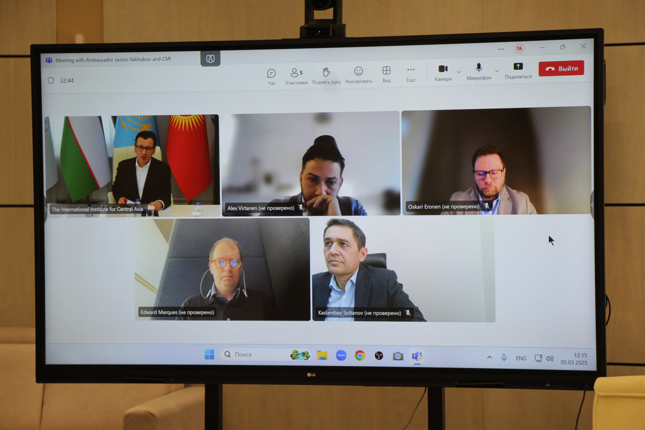 Состоялась встреча с руководством Фонда мира им. Марти Ахтисаари