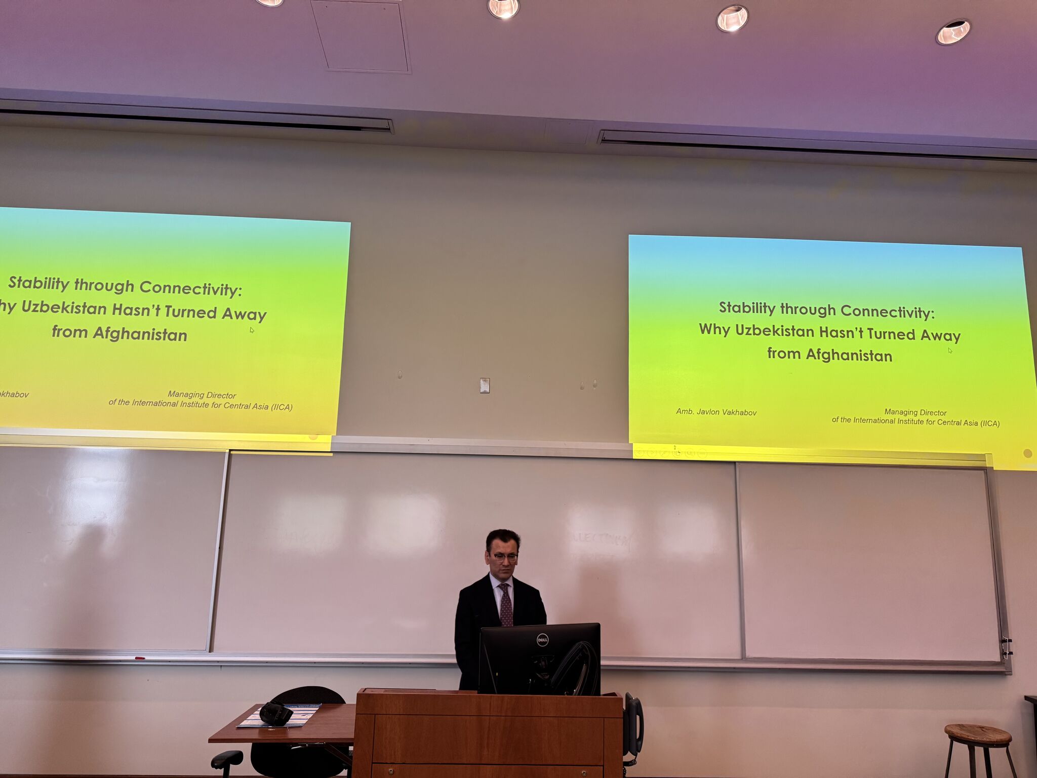 В Университете Джорджа Вашингтона состоялась экспертная дискуссия о стратегии Узбекистана в отношении Афганистана