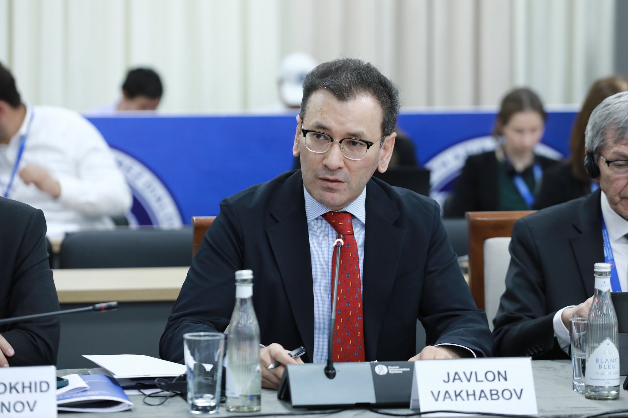 MOXI direktori Javlon Vaxabovning “Tinchlik, do'stlik va farovonlikning umumiy makonini barpo etish” mavzusida Markaziy va Janubiy Osiyo o'rtasidagi o'zaro bog'liqlik bo'yicha Termiz muloqotining birinchi yig‘ilishidagi nutqi