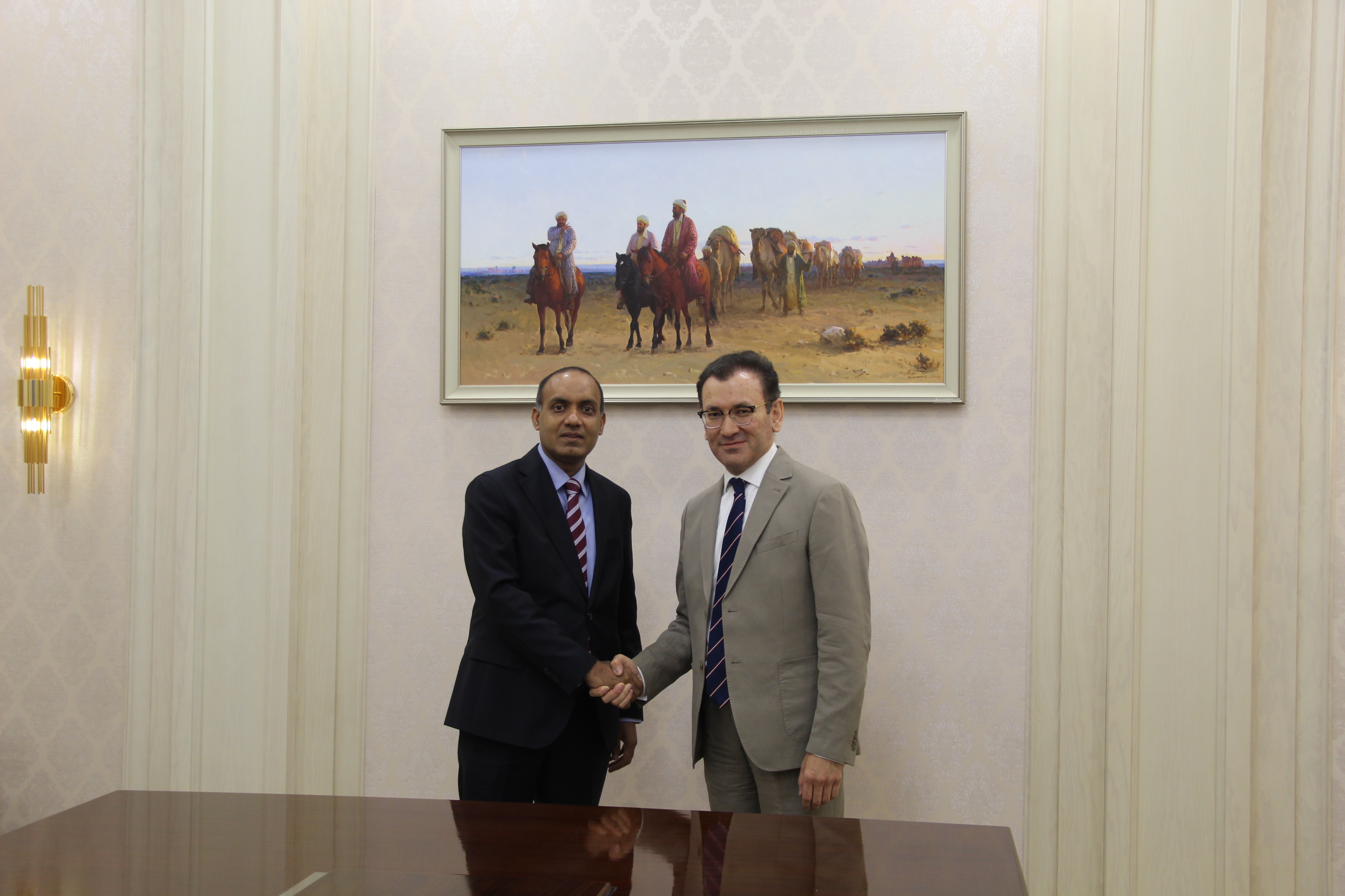 В МИЦА состоялась встреча с Чрезвычайным и Полномочным Послом Бангладеш в Узбекистане