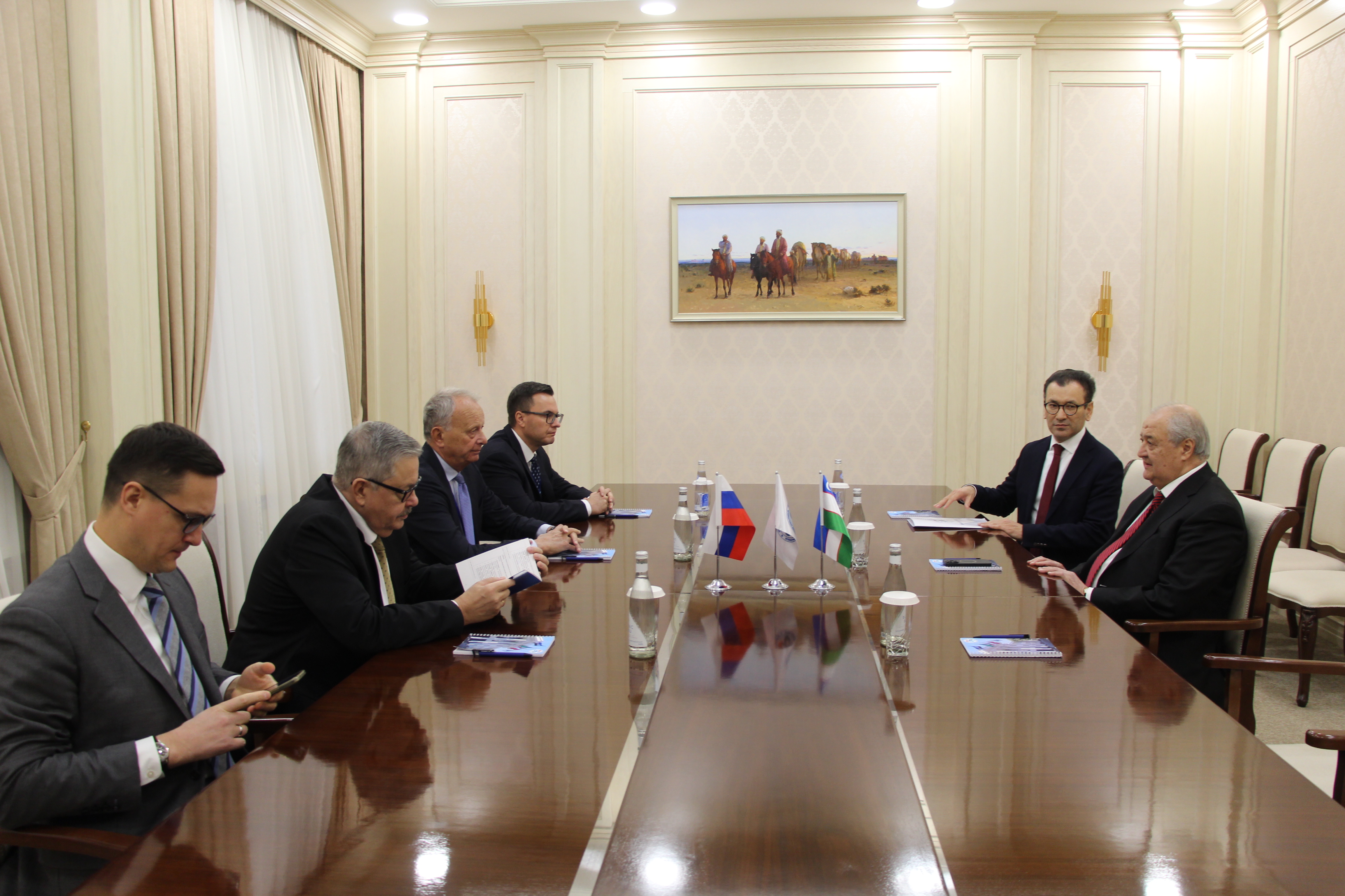 В МИЦА состоялась встреча с руководством ИМЭМО РАН