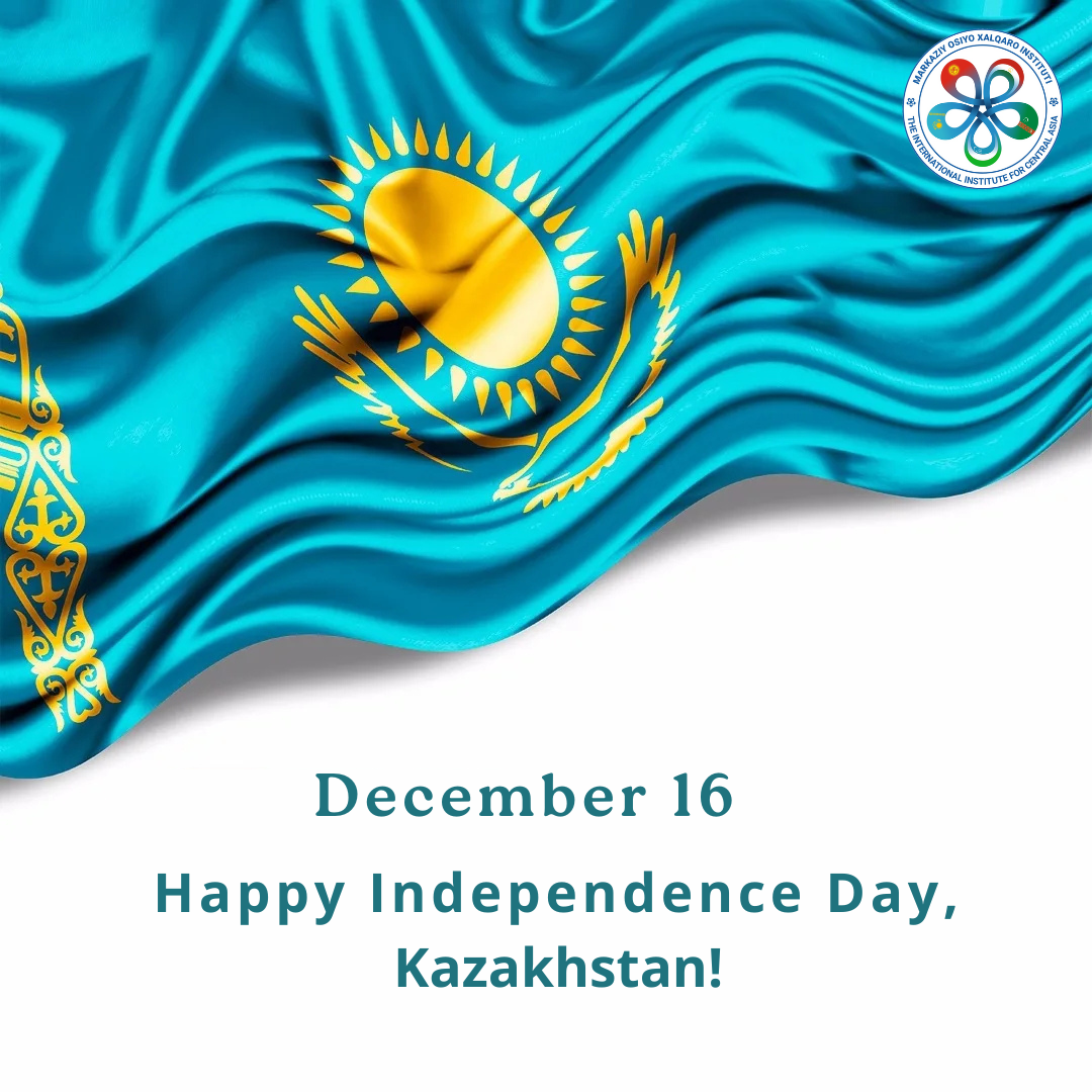 Мы от всей души поздравляем братский казахстанский народ с Днём независимости Казахстана!
